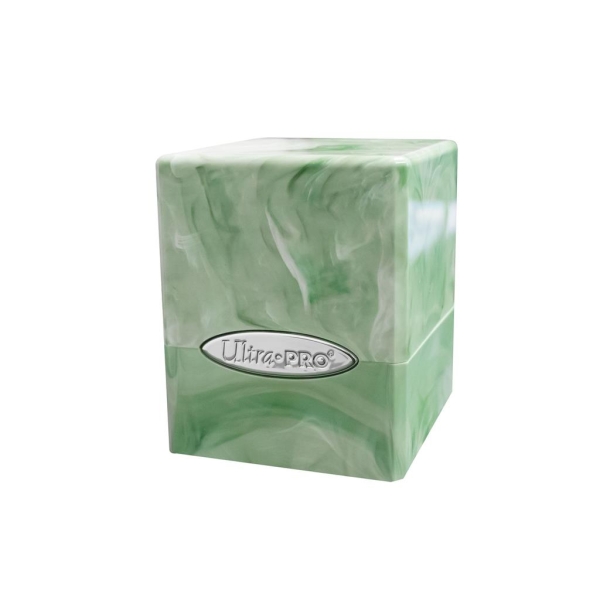 Ultra-Pro-Marble-Satin-Cube-Lime-Green-White